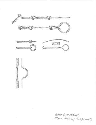 Artifact Drawing - Iron Rigging Components